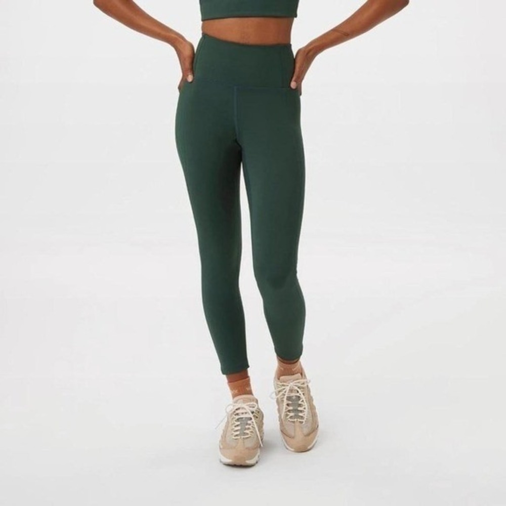 Girlfriend Collective Moss Leggings Women's Size Medium Short High Rise Compress